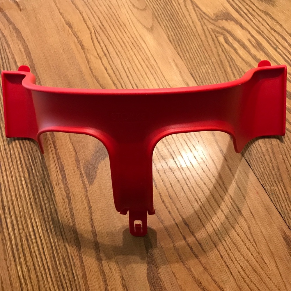 ❌Stokke Tripp Trapp Front Sitting Rail Red❌